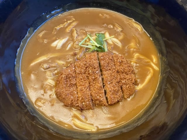 カレーうどん（とんかつ）