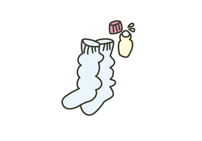 ルーズソックスとソックタッチ