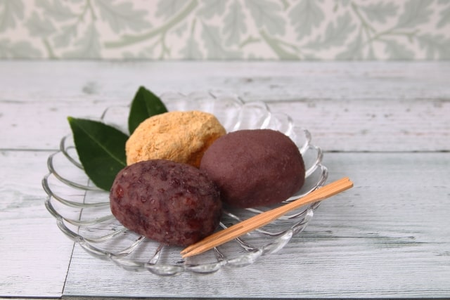 おはぎ（あんこときなこ）