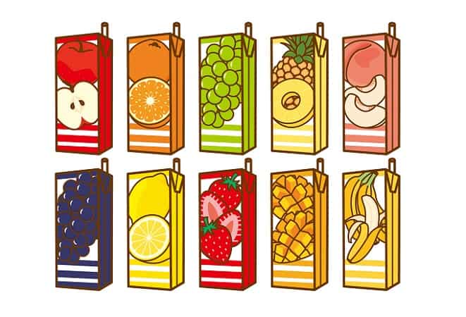 紙パックジュース